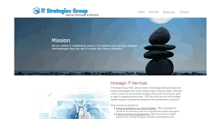 Desktop Screenshot of it-strategies-group.com